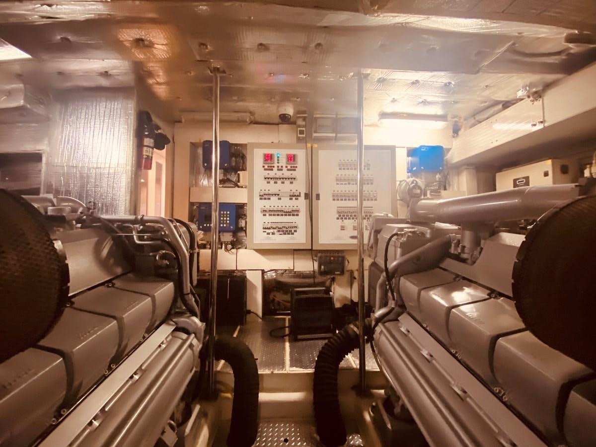 inside of a factory aboard ROMPEMAR Yacht for Sale