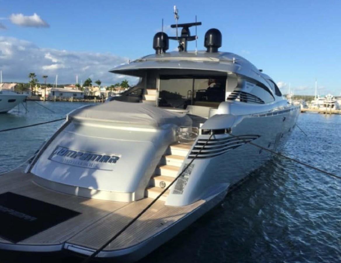 a boat on the water aboard ROMPEMAR Yacht for Sale