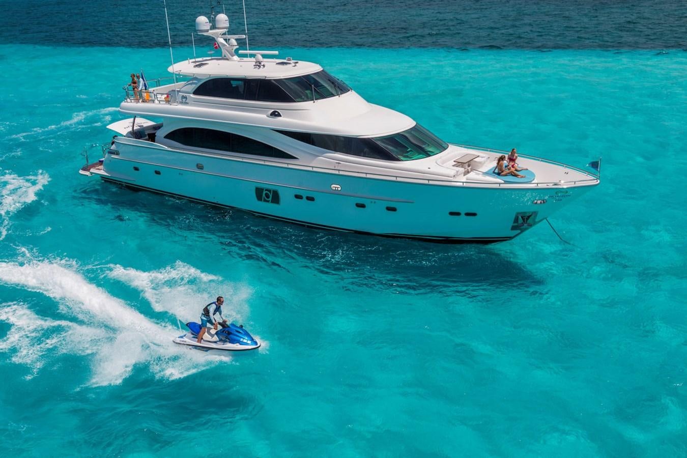 a boat with people in it aboard FD90  (NEW BOAT SPEC)  Yacht for Sale