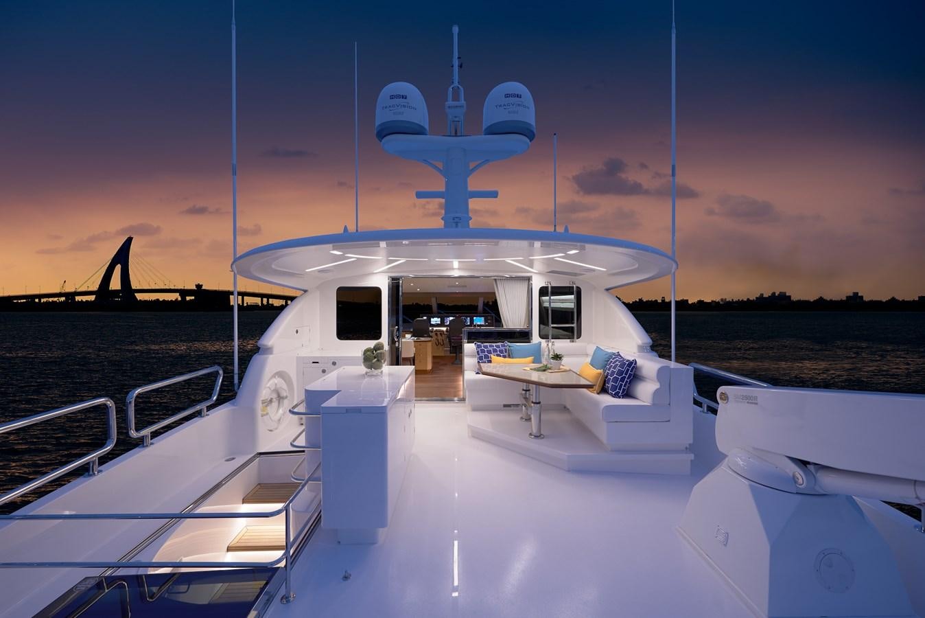 a boat on the water aboard FD90  (NEW BOAT SPEC)  Yacht for Sale