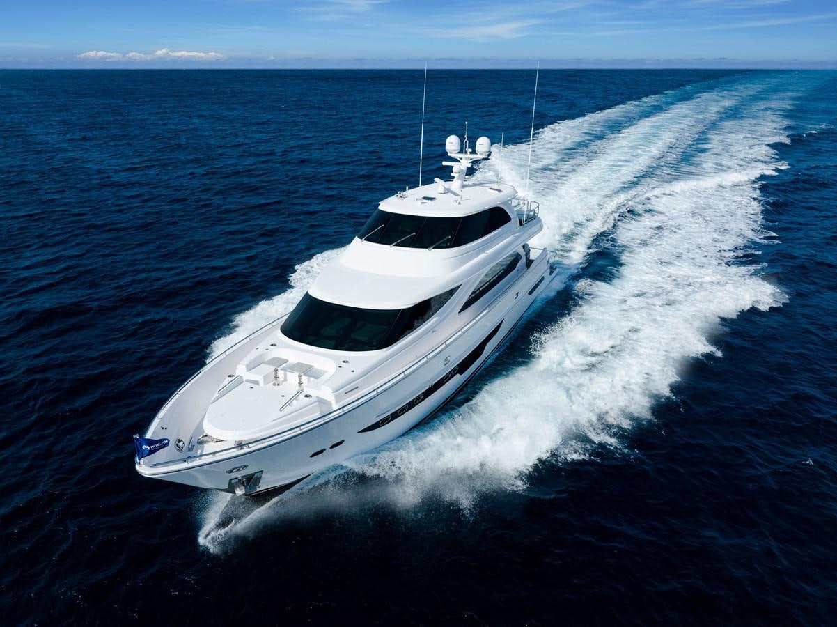 a white boat in the water aboard FD90  (NEW BOAT SPEC)  Yacht for Sale
