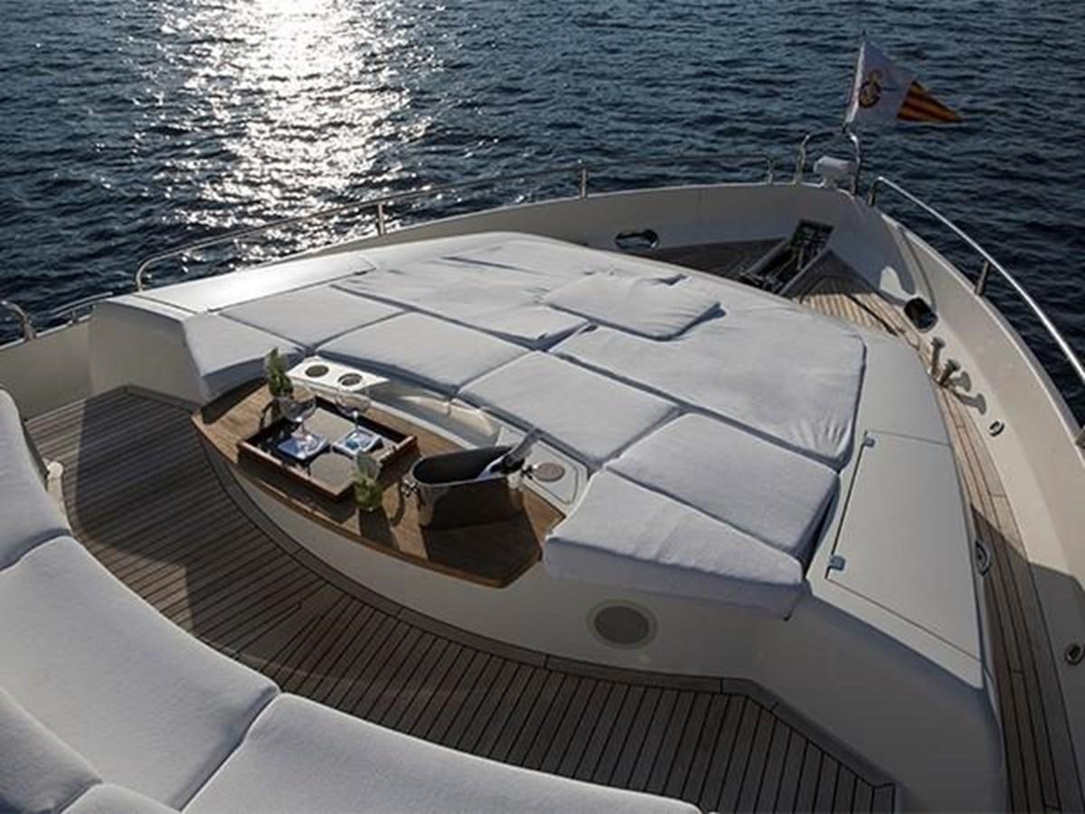 a boat on the water aboard UNIQUE NAZ Yacht for Sale