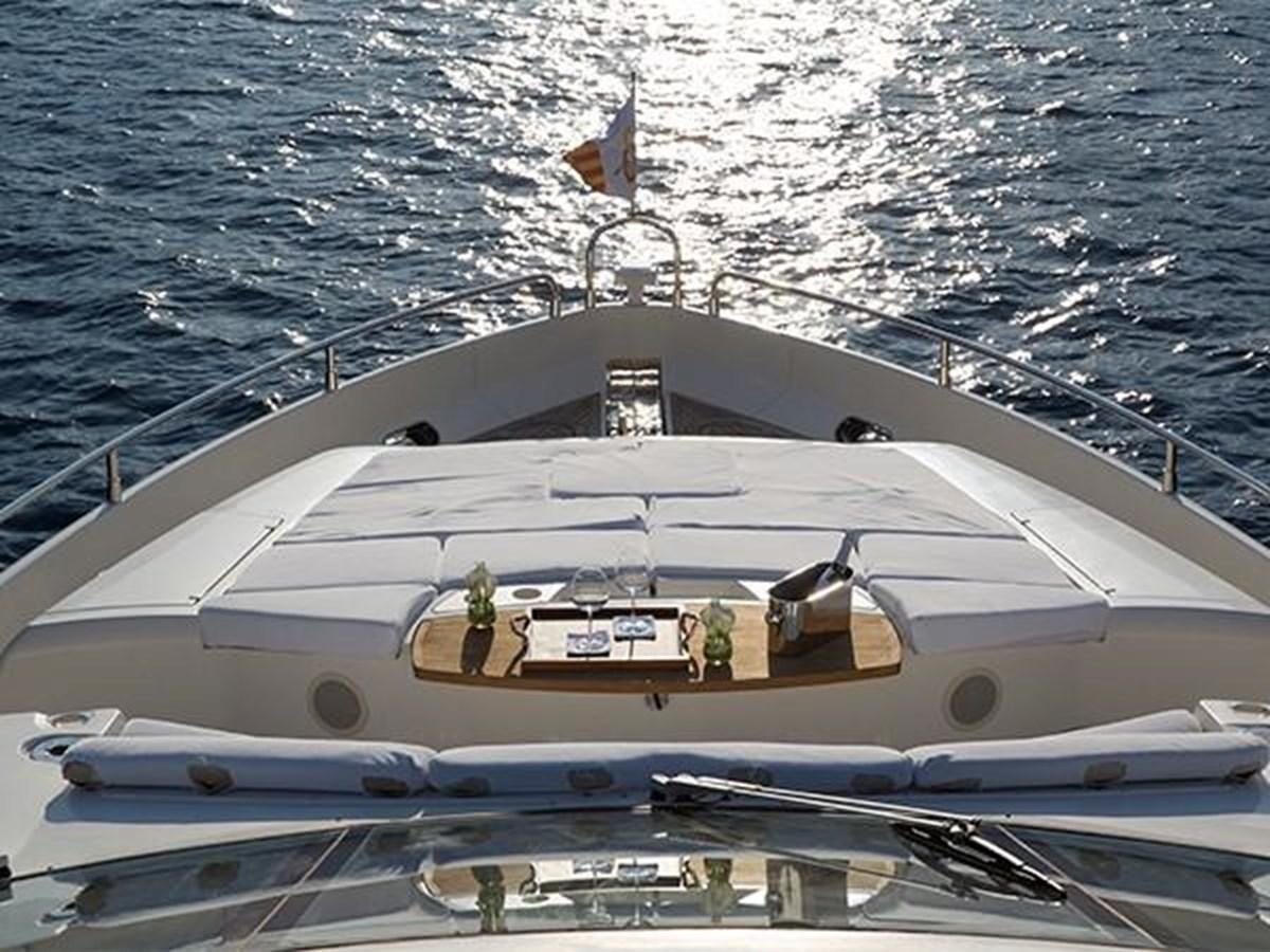 a boat on the water aboard UNIQUE NAZ Yacht for Sale