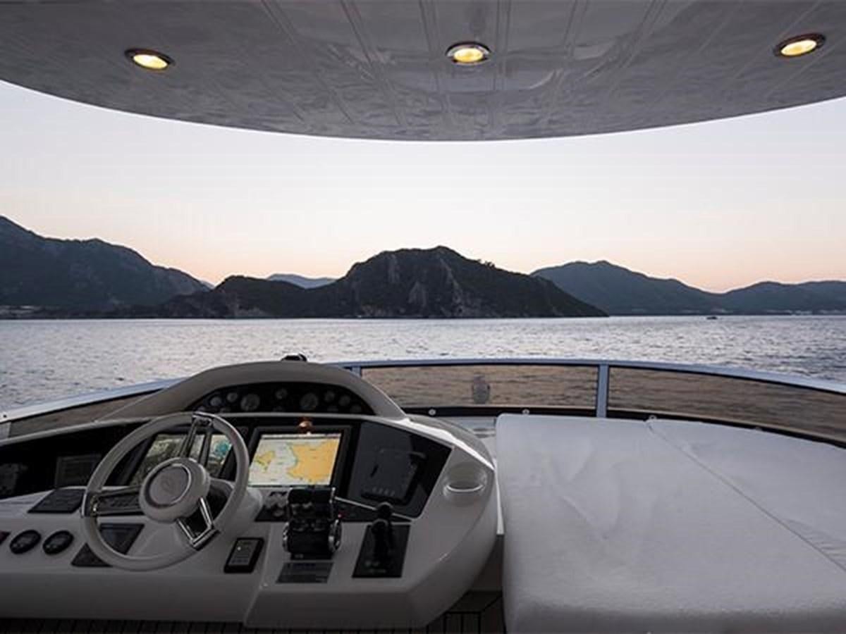 a boat on the water aboard UNIQUE NAZ Yacht for Sale