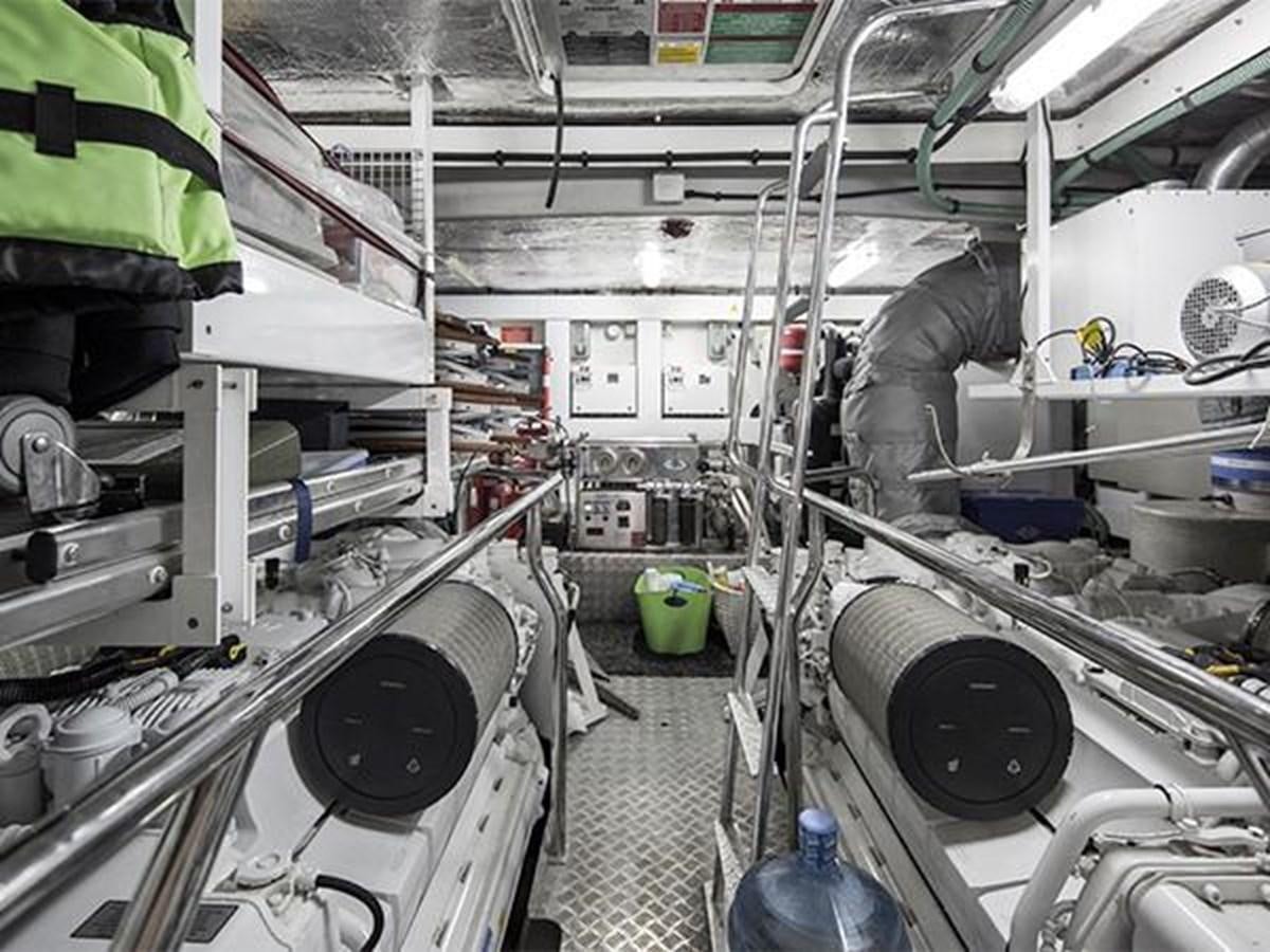 a large factory with machinery aboard UNIQUE NAZ Yacht for Sale