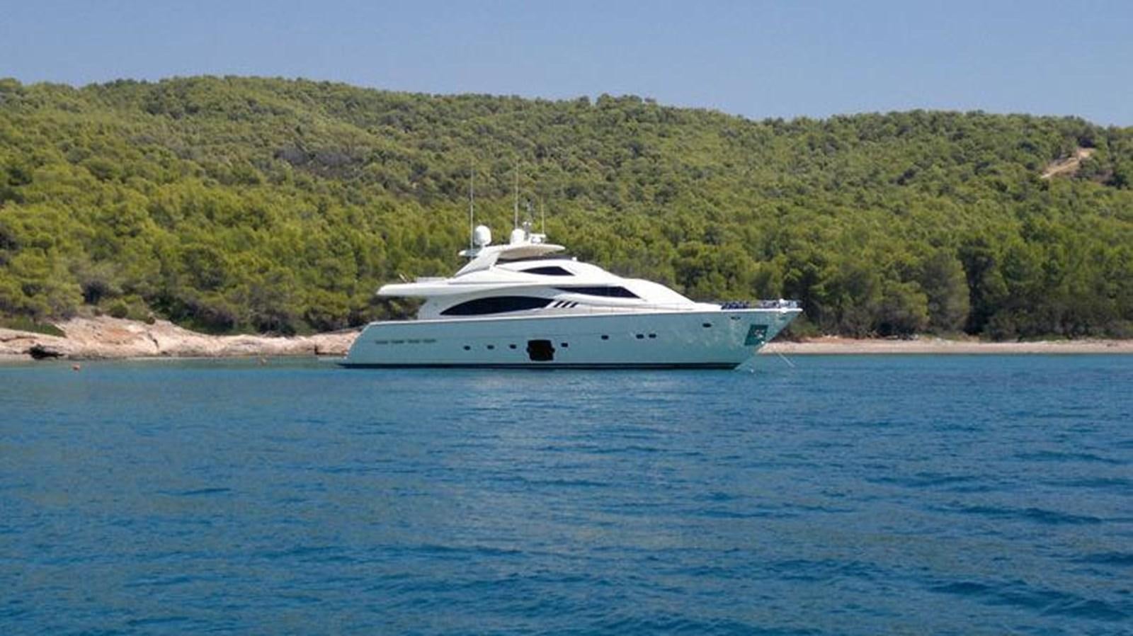 a boat on the water aboard FAIR LADY SILVIA Yacht for Sale
