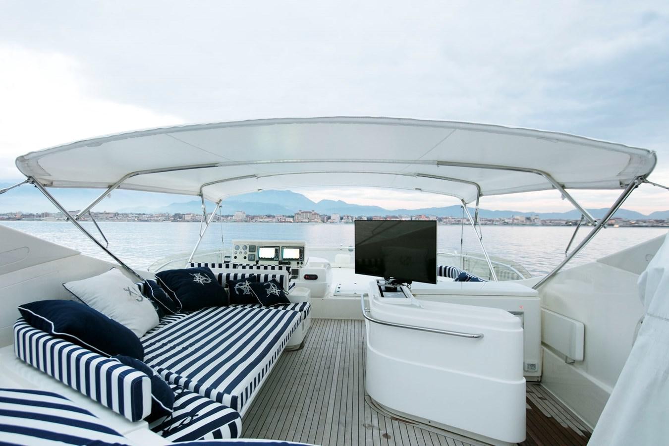 a boat on the water aboard LADY VICTORIA Yacht for Sale