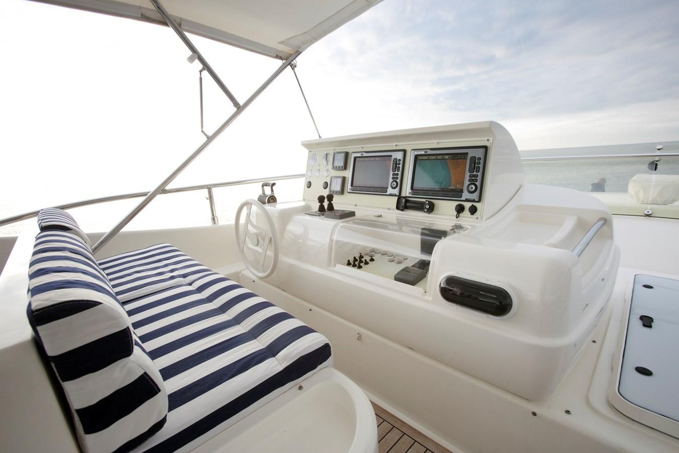 a cockpit of a plane aboard LADY VICTORIA Yacht for Sale