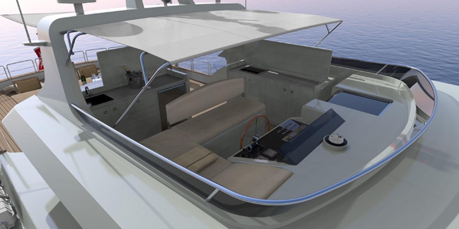 a boat on the water aboard NAVETTA 656 Yacht for Sale