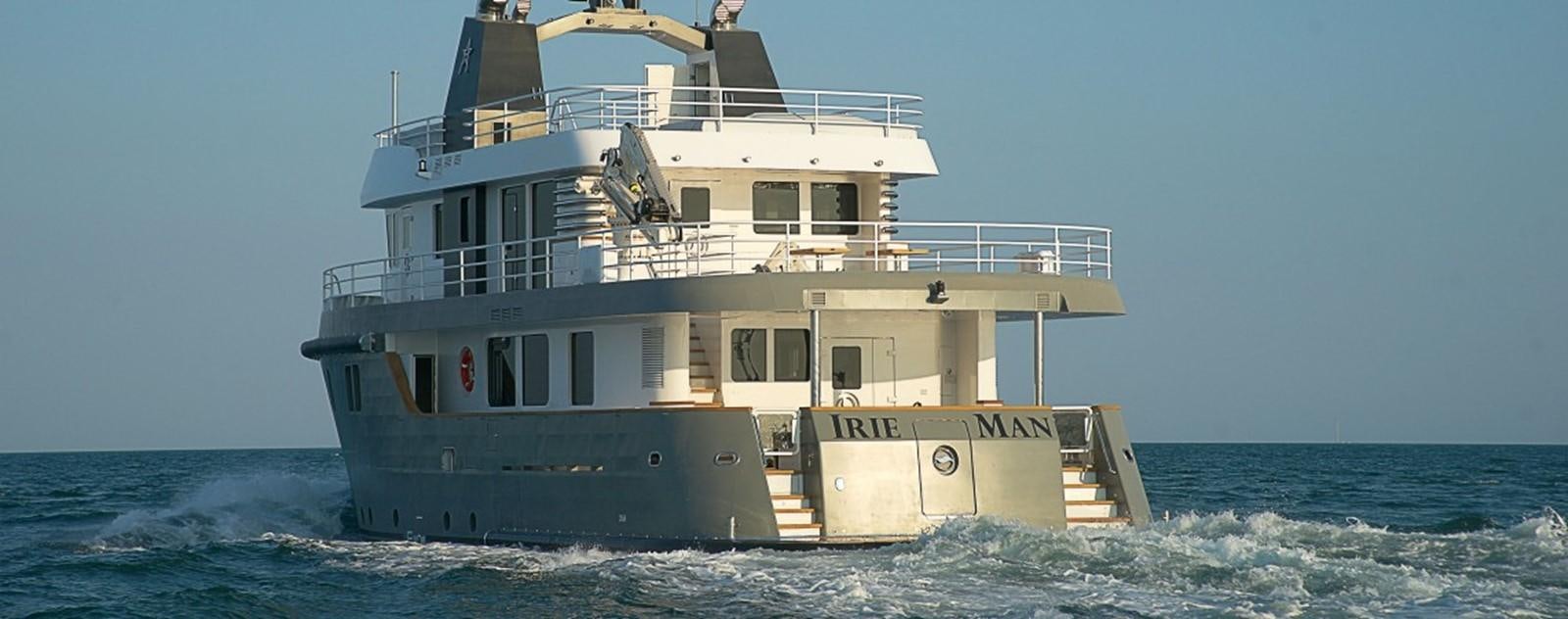a large boat in the water aboard OCEAN KING 88 Yacht for Sale