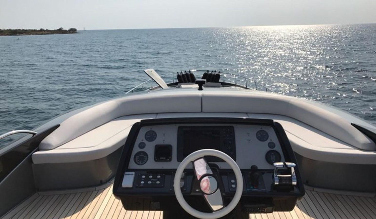 the inside of a boat aboard DOMINO Yacht for Sale