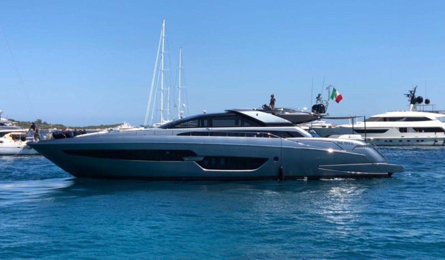 a boat in the water aboard DOMINO Yacht for Sale