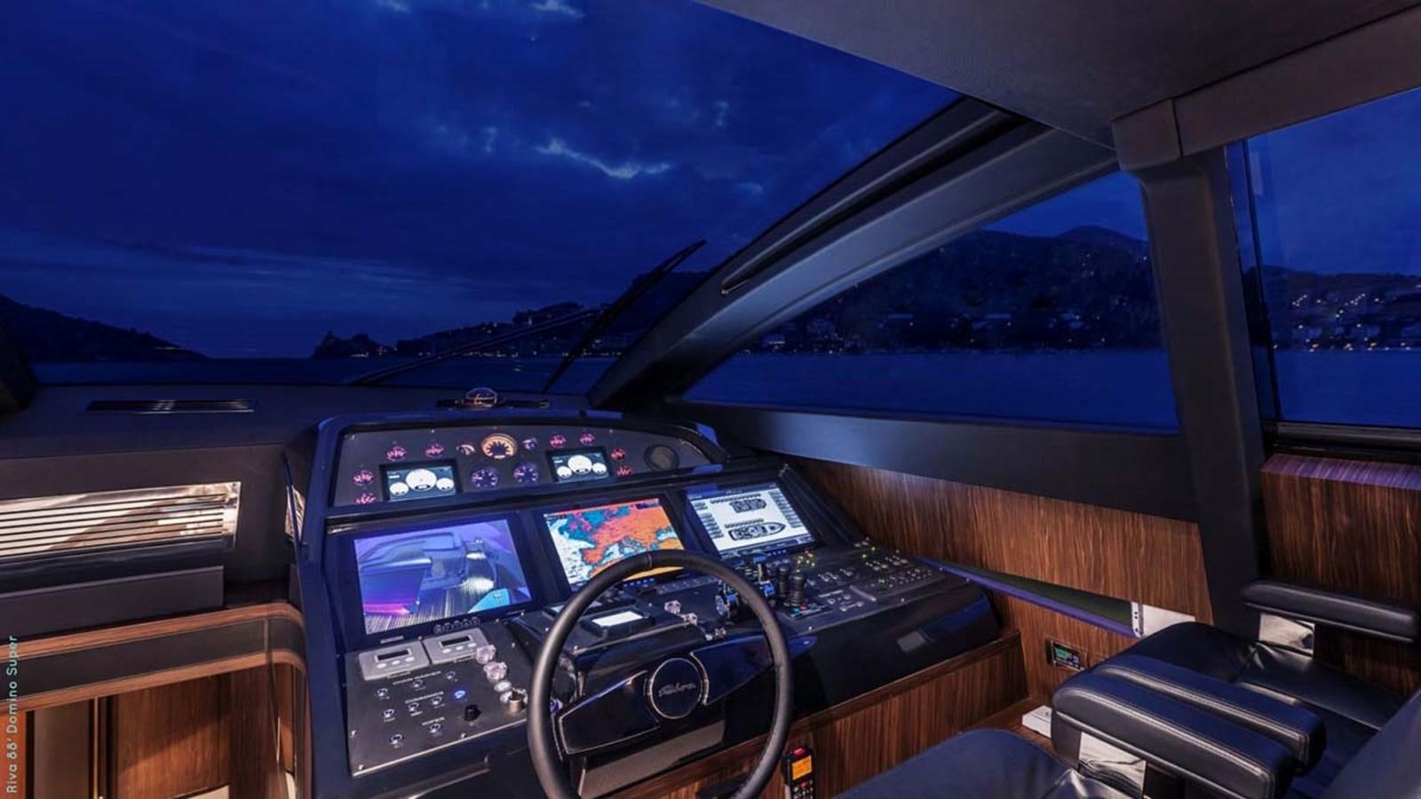 inside of a car aboard FIRST SIGNS Yacht for Sale