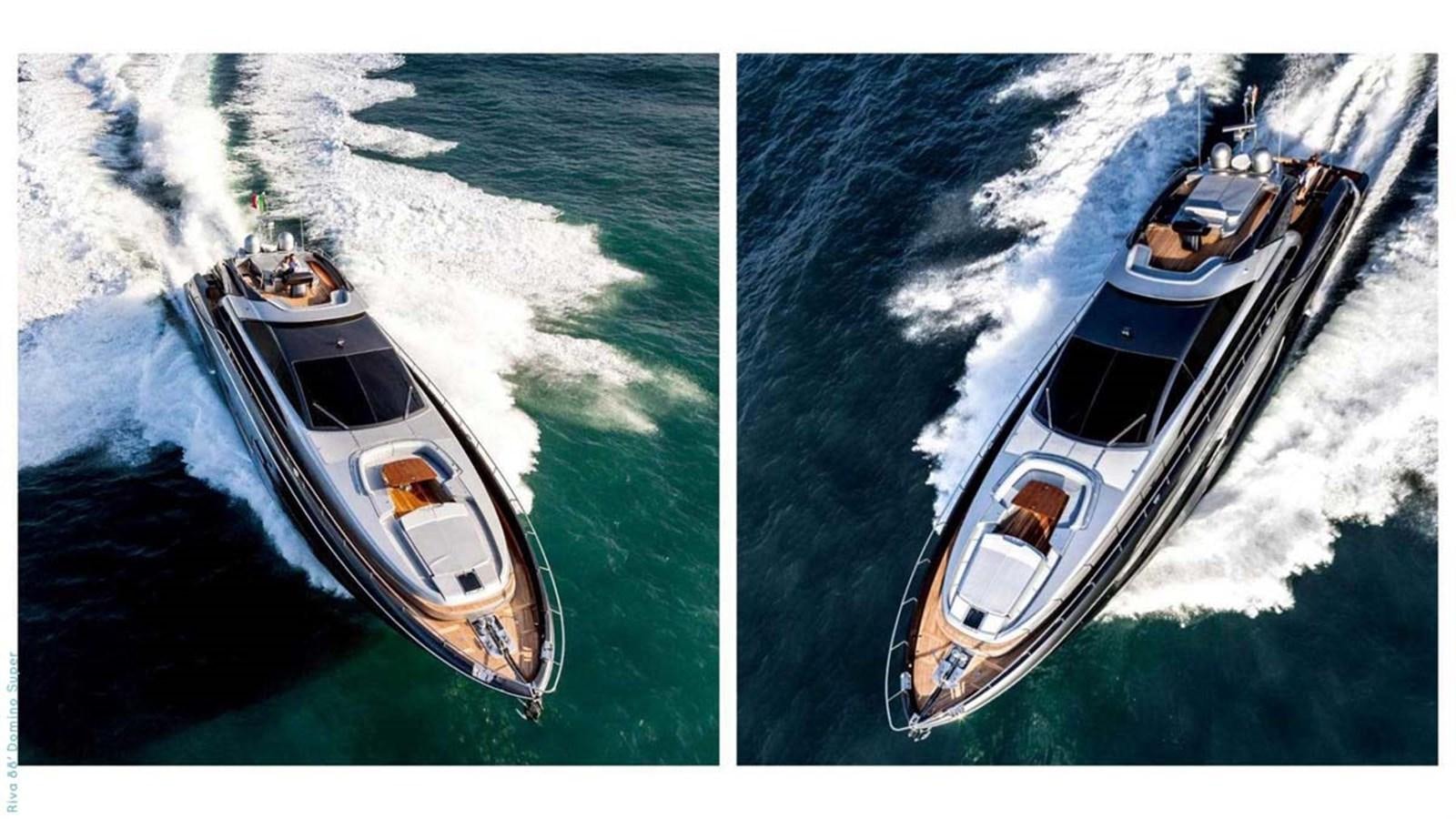a high angle view of a boat aboard FIRST SIGNS Yacht for Sale