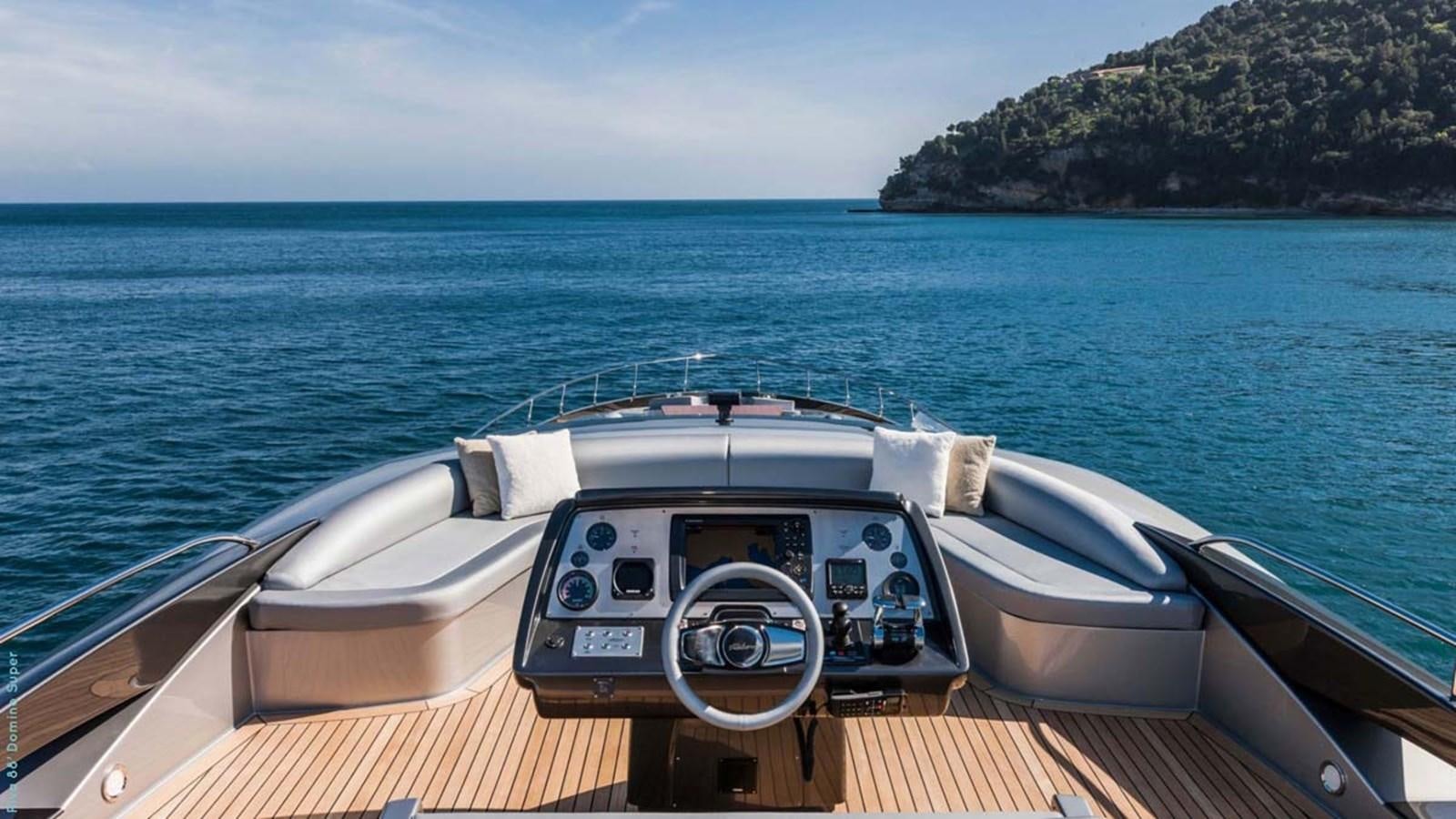 a boat on the water aboard FIRST SIGNS Yacht for Sale