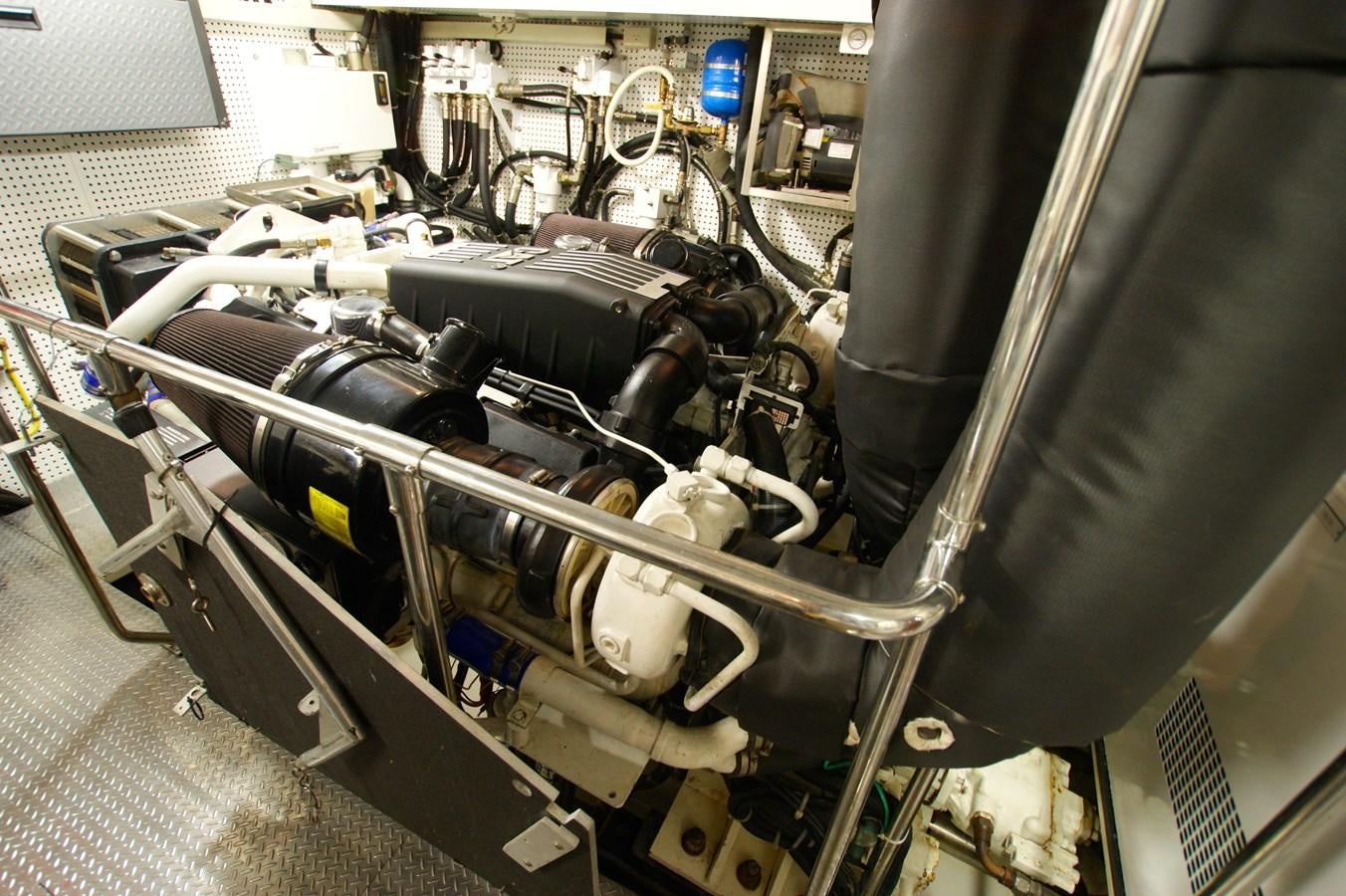 a machine with a large piece of equipment in it aboard LORI ANN Yacht for Sale