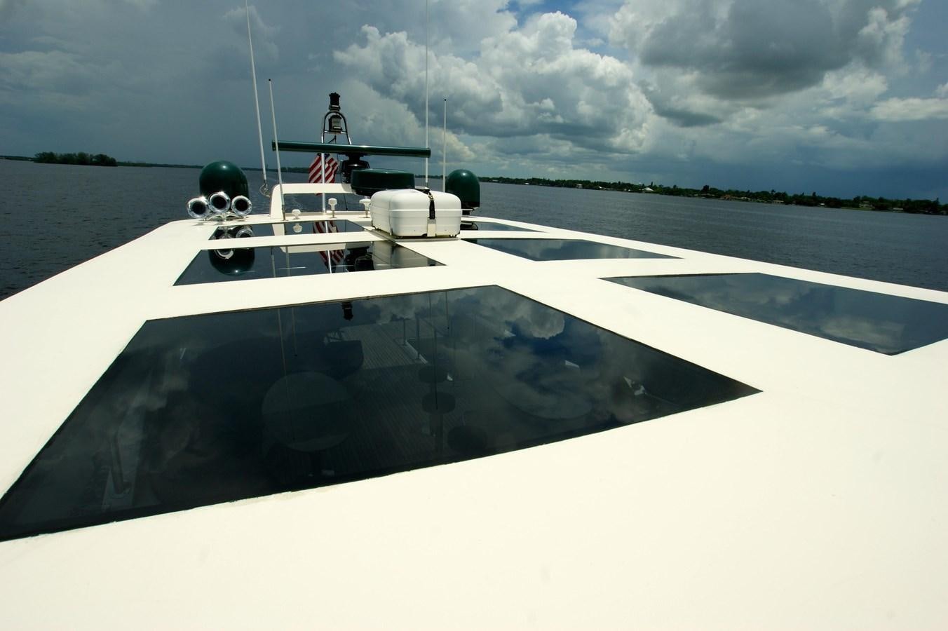 a close-up of a plane aboard LORI ANN Yacht for Sale