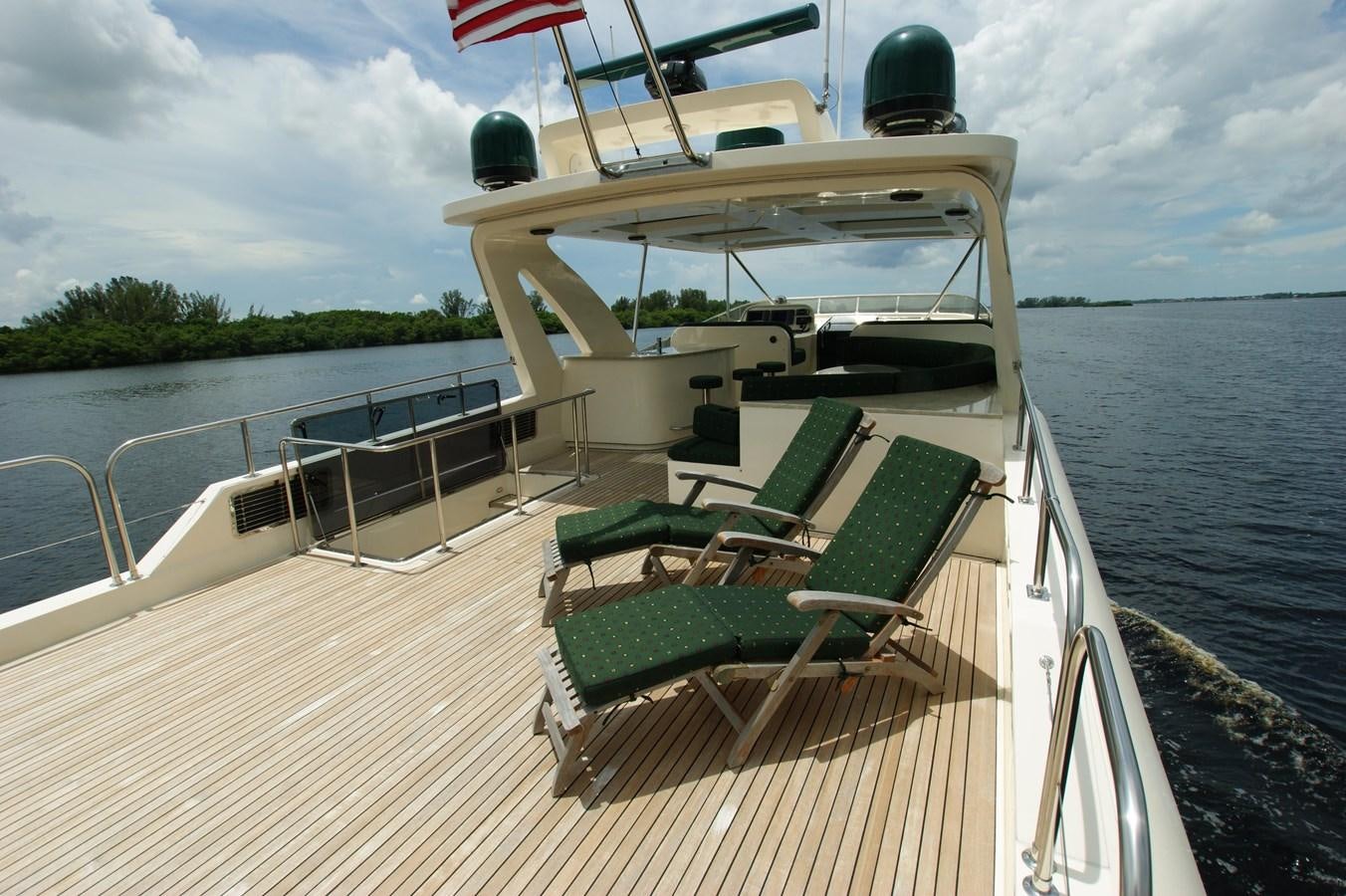 a boat on a body of water aboard LORI ANN Yacht for Sale