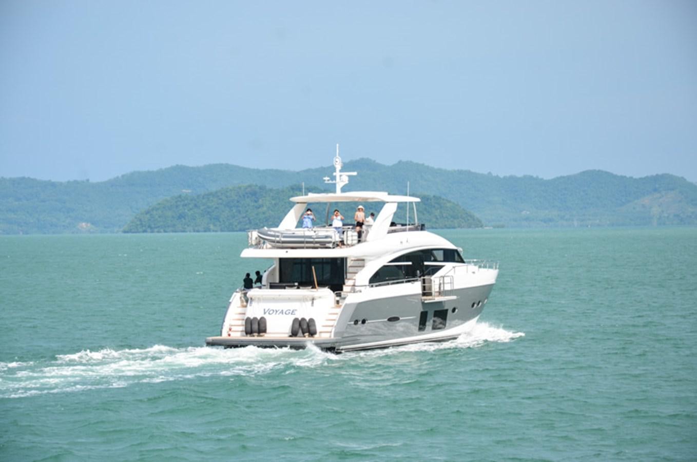 a boat on the water aboard SEDNA Yacht for Sale