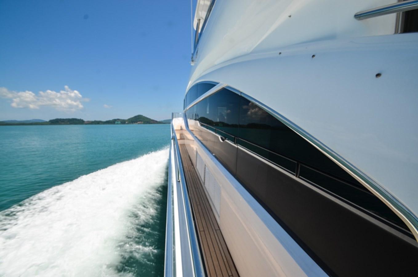 a boat on the water aboard SEDNA Yacht for Sale