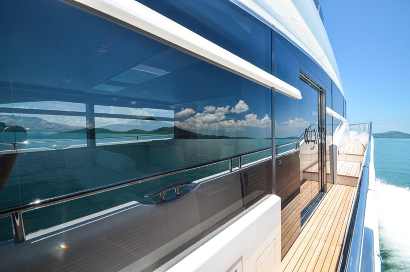 a boat on the water aboard SEDNA Yacht for Sale