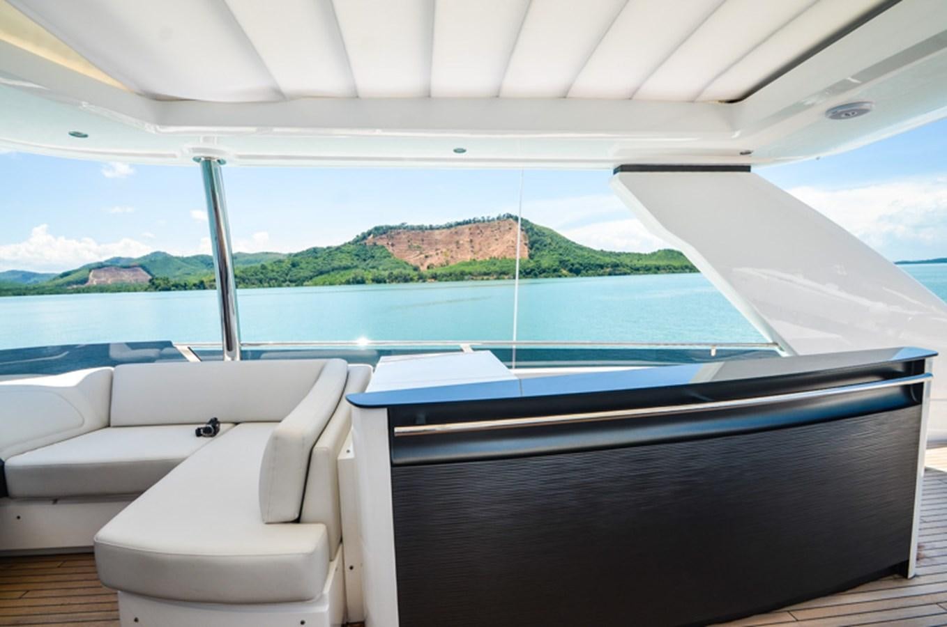 a boat on the water aboard SEDNA Yacht for Sale