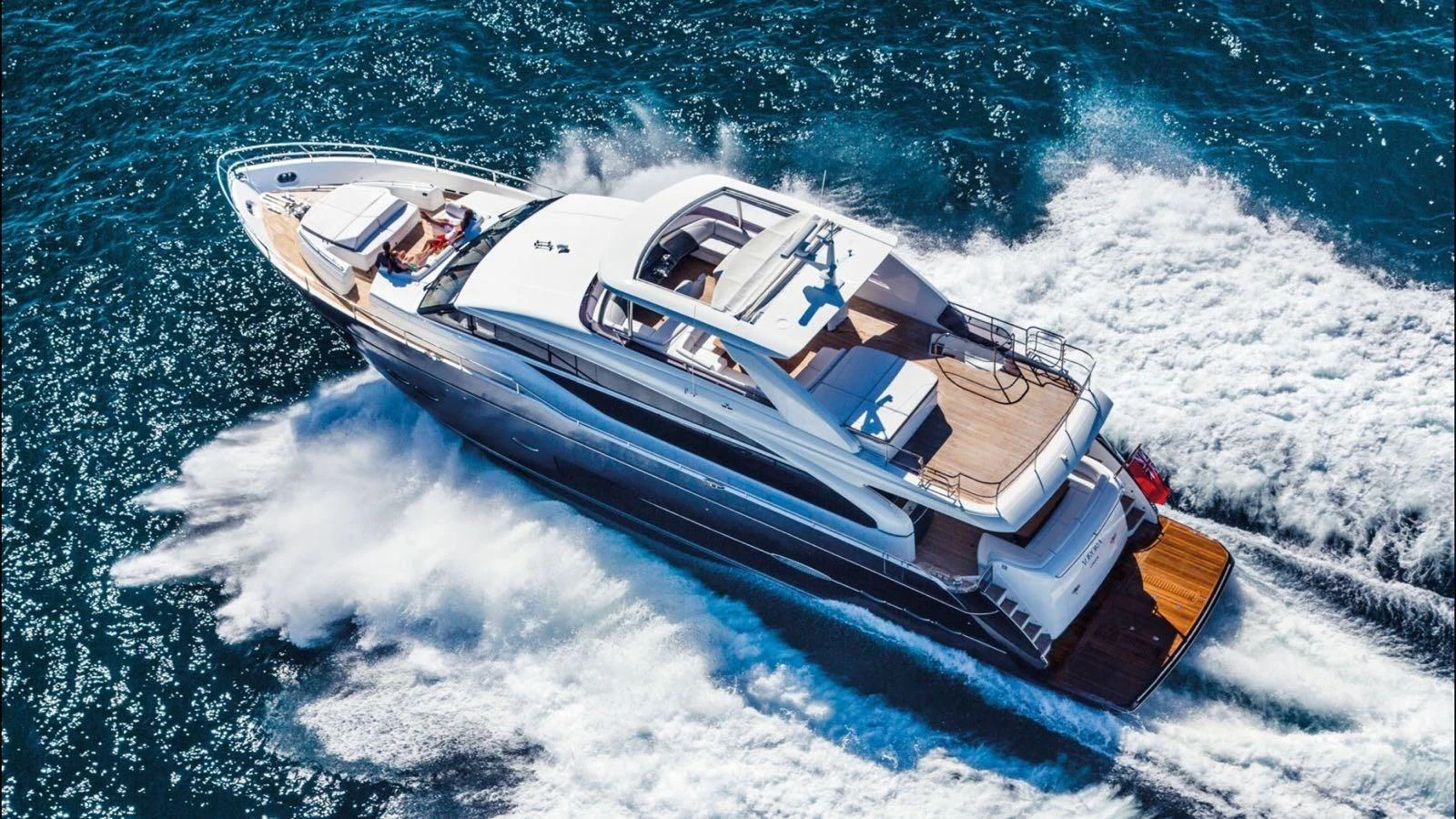 a boat on the water aboard ISLAND PRINCESS Yacht for Sale