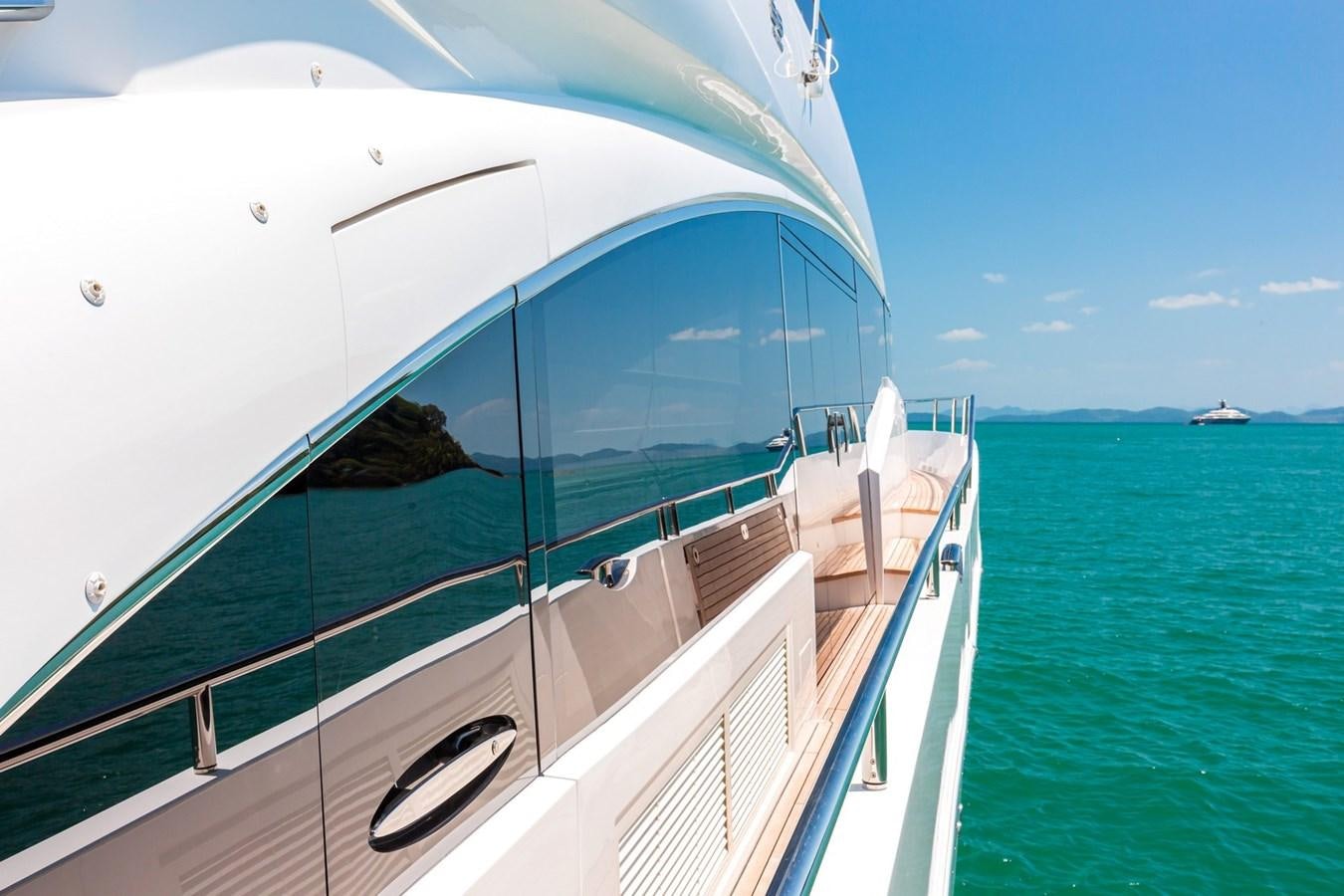 a boat on the water aboard OCEAN Yacht for Sale