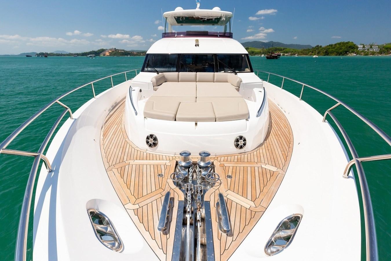 a boat on a body of water aboard OCEAN Yacht for Sale