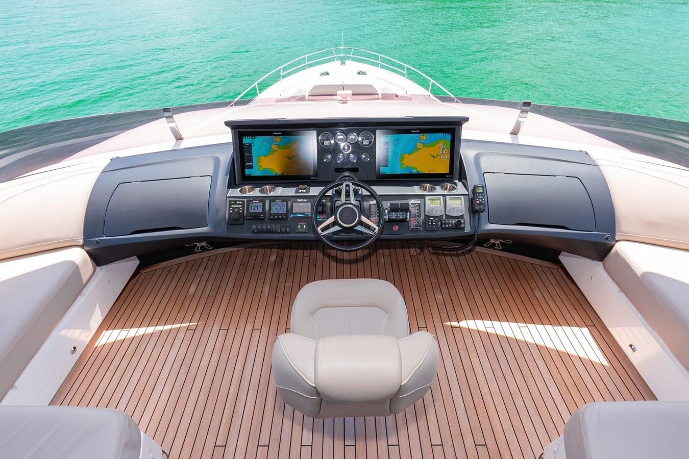 the inside of a boat aboard OCEAN Yacht for Sale