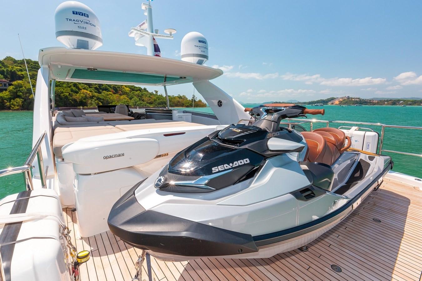 a boat on the water aboard OCEAN Yacht for Sale