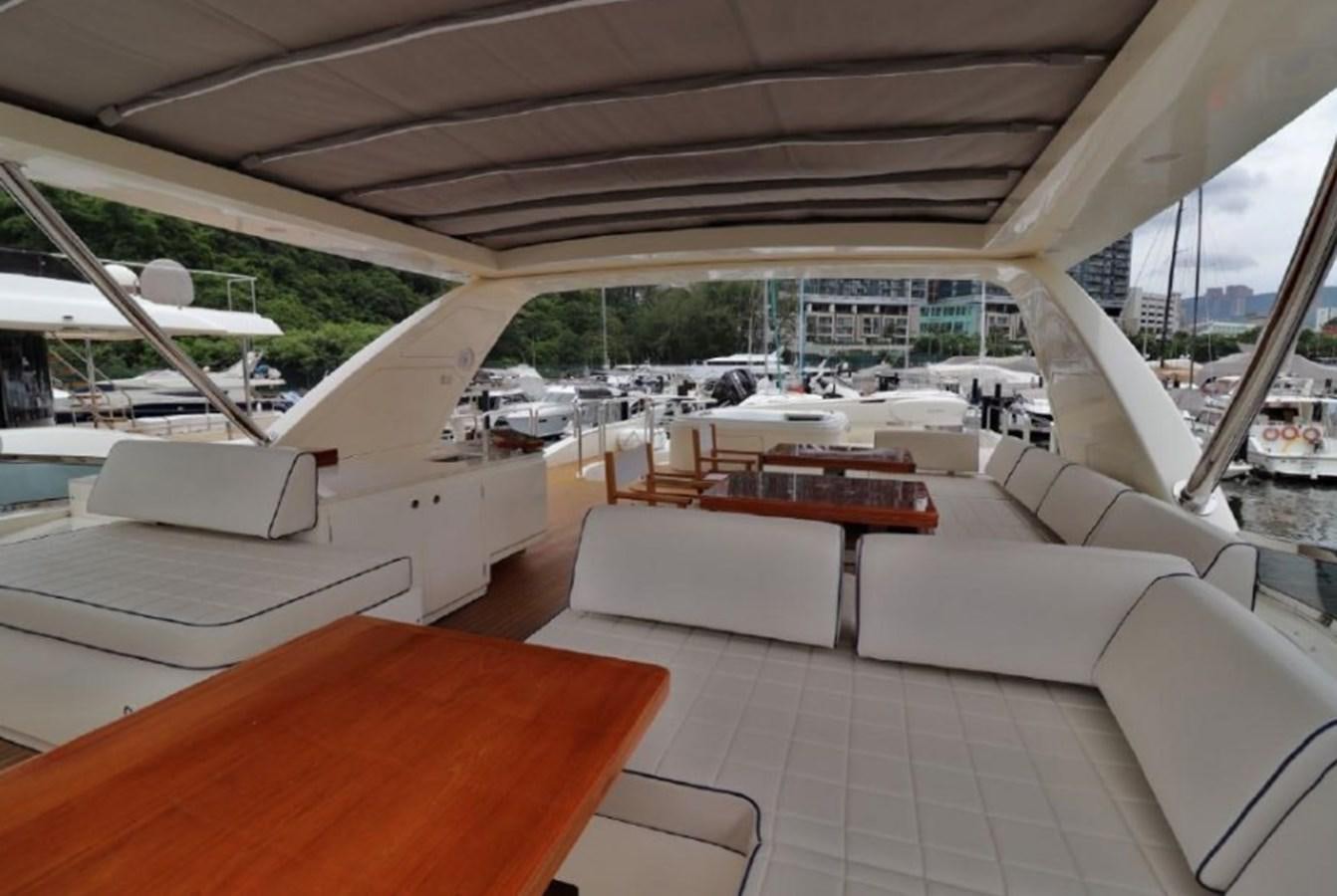 inside of a boat aboard AZIMUT AZ 85/124 Yacht for Sale