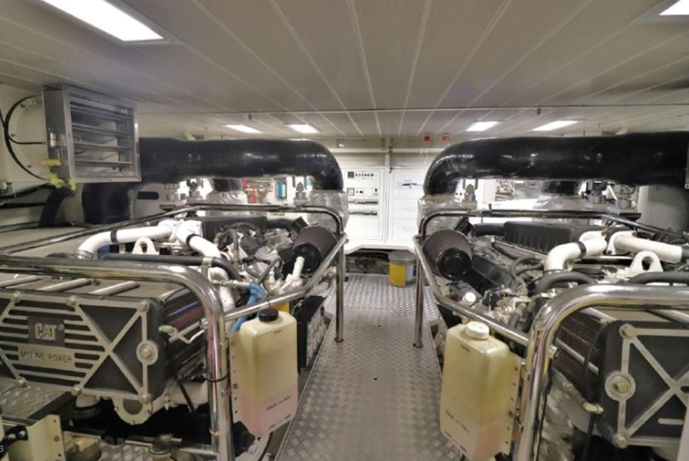 a large room with machinery aboard AZIMUT AZ 85/124 Yacht for Sale