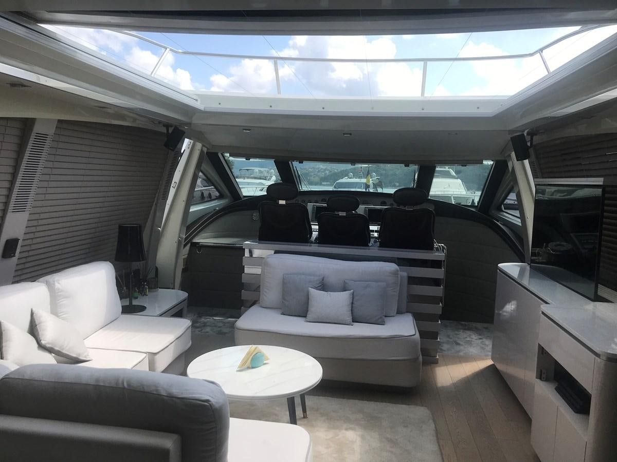 inside of a car aboard PATRIOT Yacht for Sale