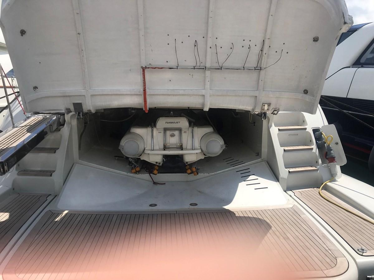 a large machine in a factory aboard PATRIOT Yacht for Sale