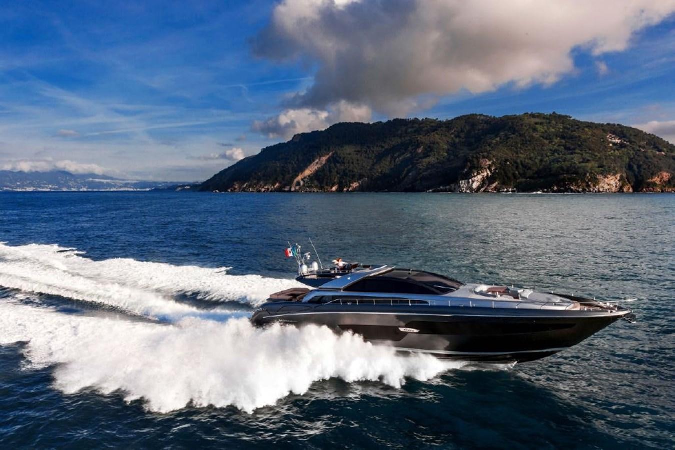 a boat on the water aboard OXIDANTE Yacht for Sale