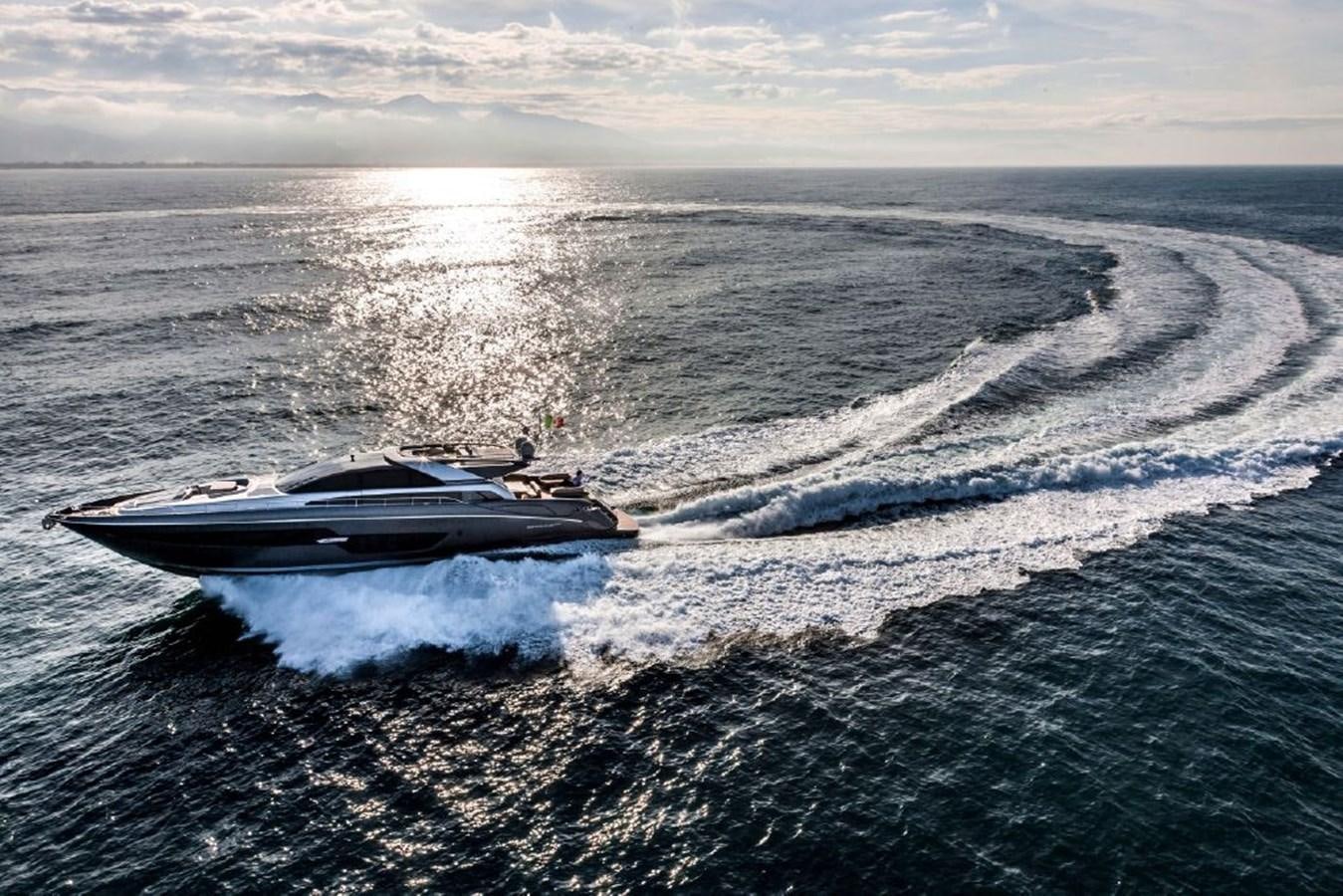 a boat on the water aboard OXIDANTE Yacht for Sale