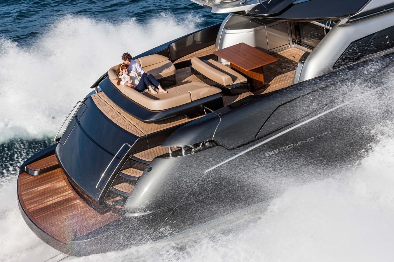 a boat on the water aboard OXIDANTE Yacht for Sale