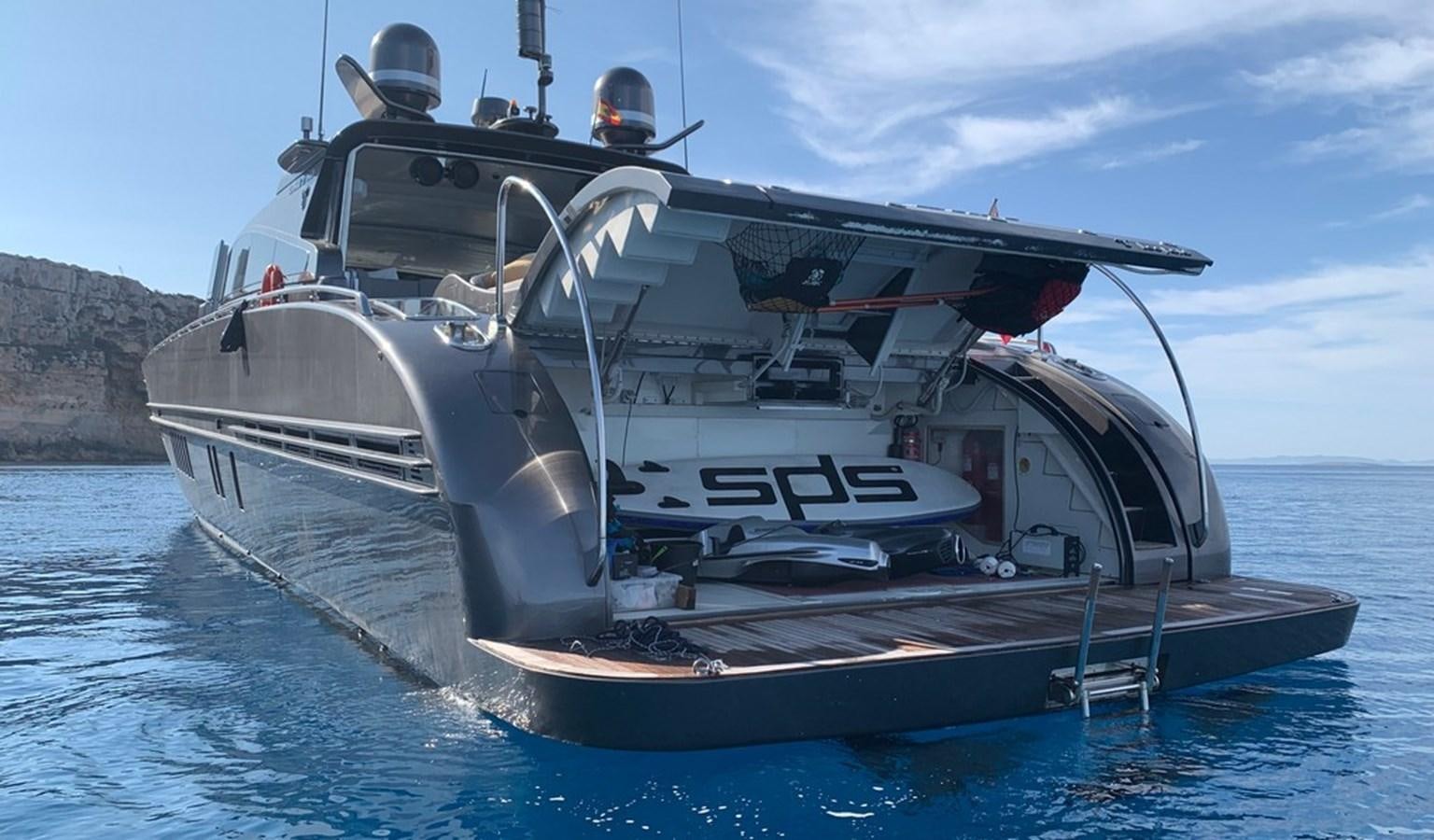 a boat on the water aboard AYA Yacht for Sale