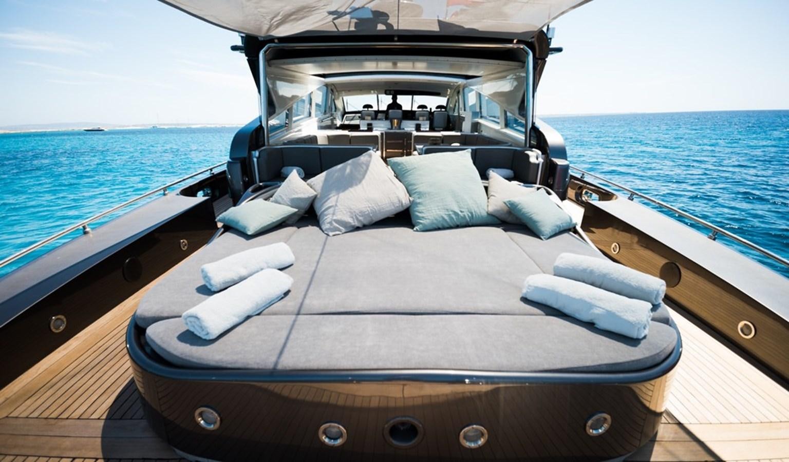 a boat on the water aboard AYA Yacht for Sale