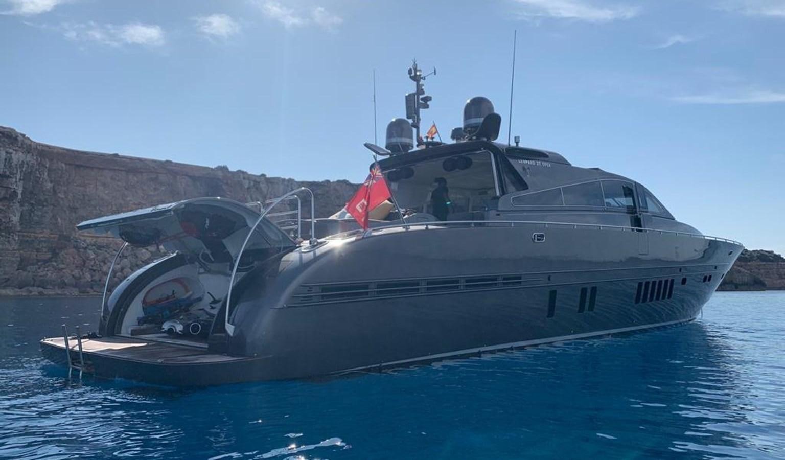 a boat on the water aboard AYA Yacht for Sale