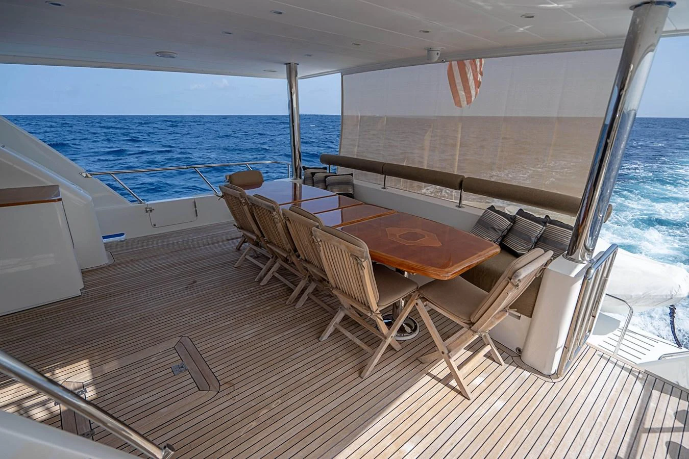 a boat on the water aboard ROXY MARIA Yacht for Sale