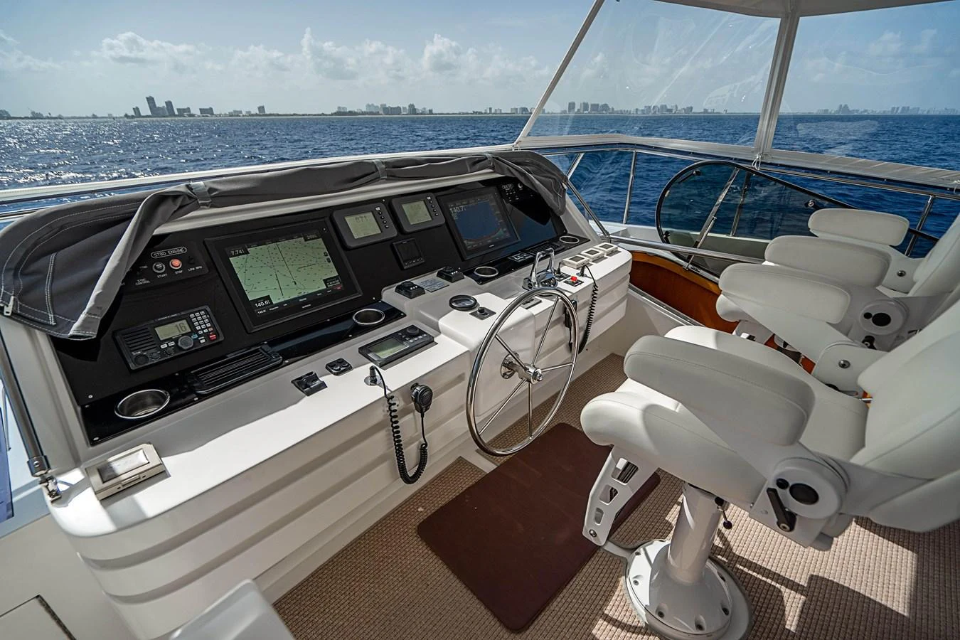 a boat on the water aboard ROXY MARIA Yacht for Sale
