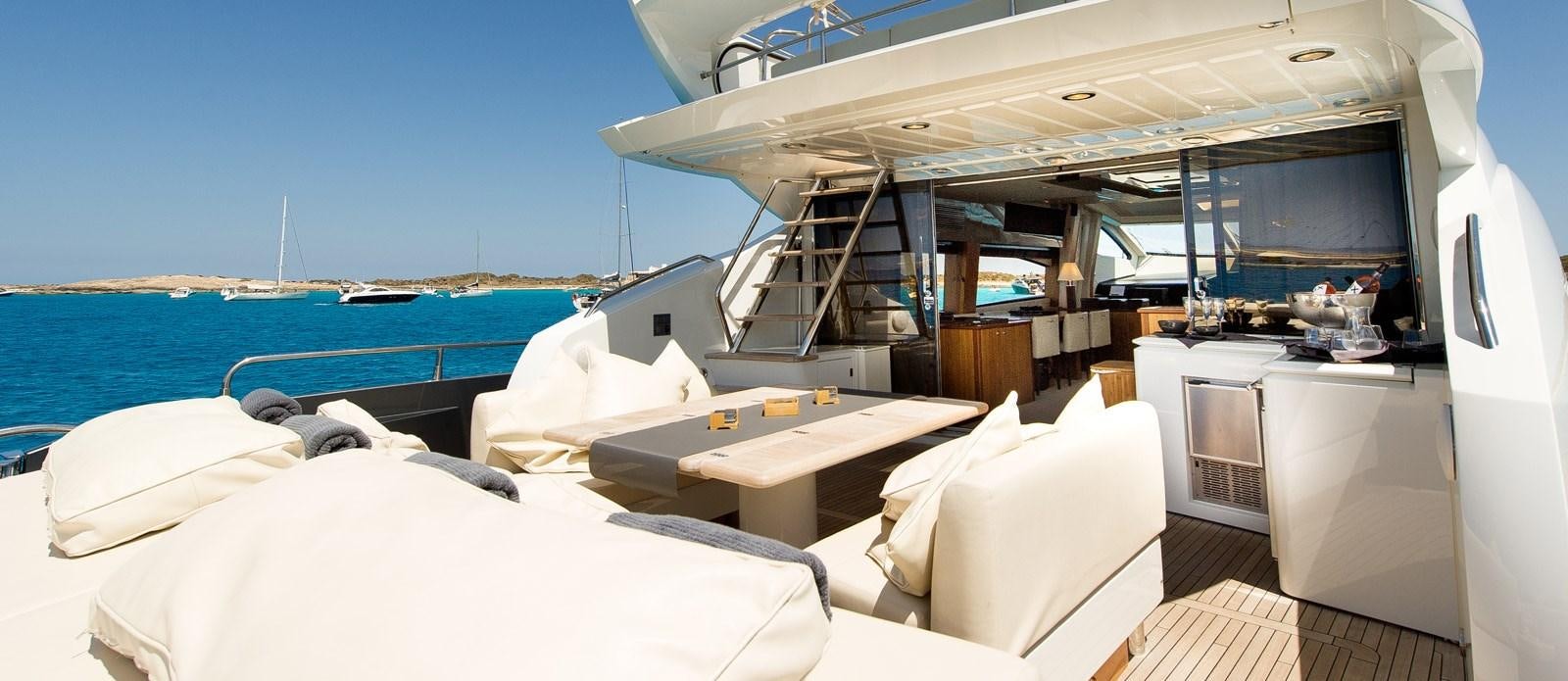 a boat on the water aboard NEMESIS Yacht for Sale