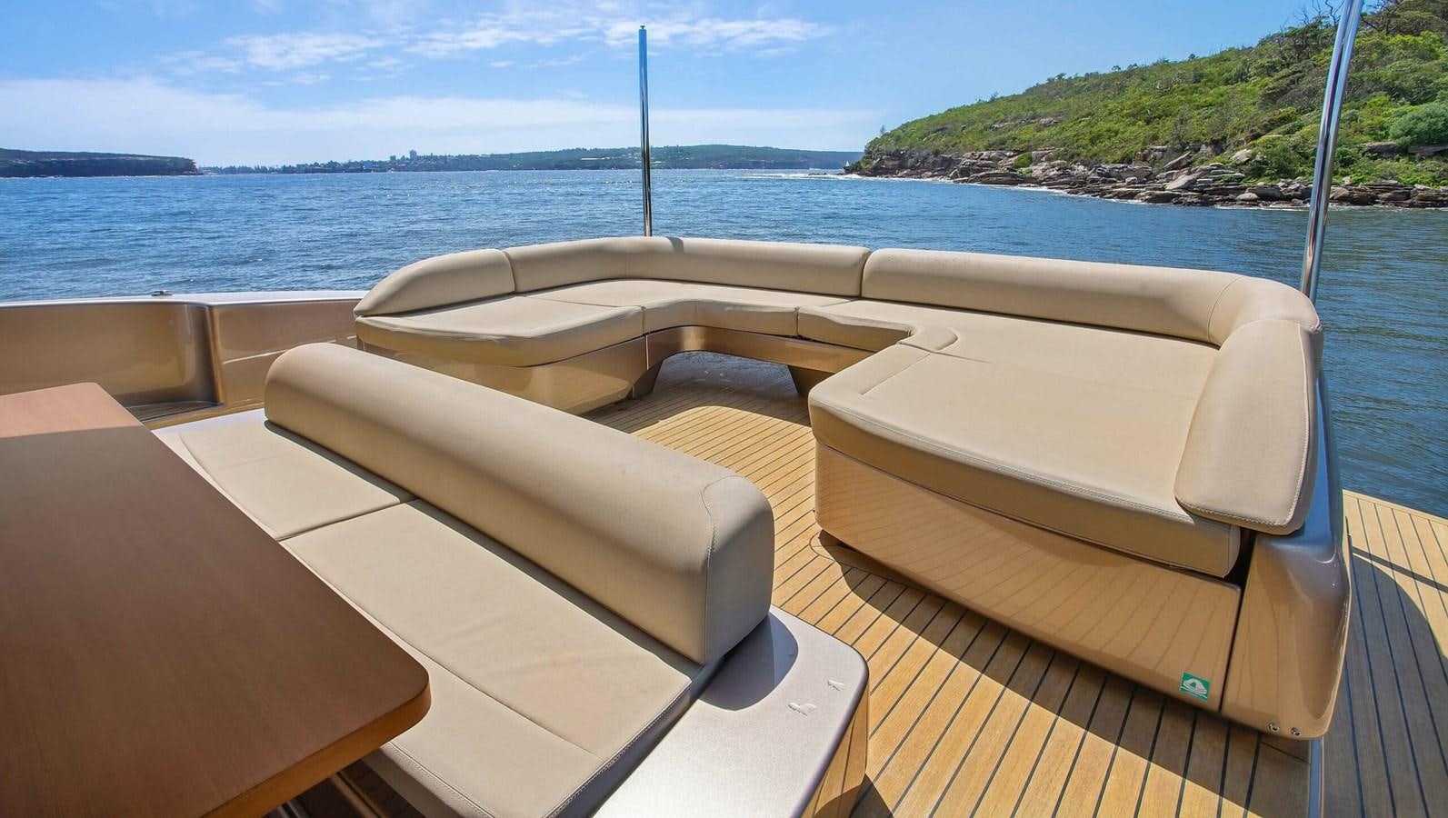 a boat on the water aboard RIVA 88 DOMINO Yacht for Sale