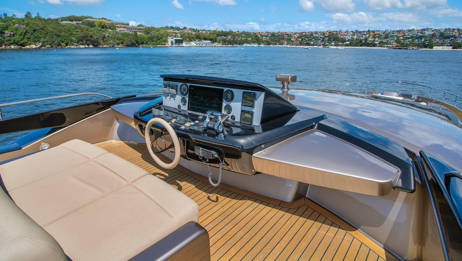 a boat on the water aboard RIVA 88 DOMINO Yacht for Sale