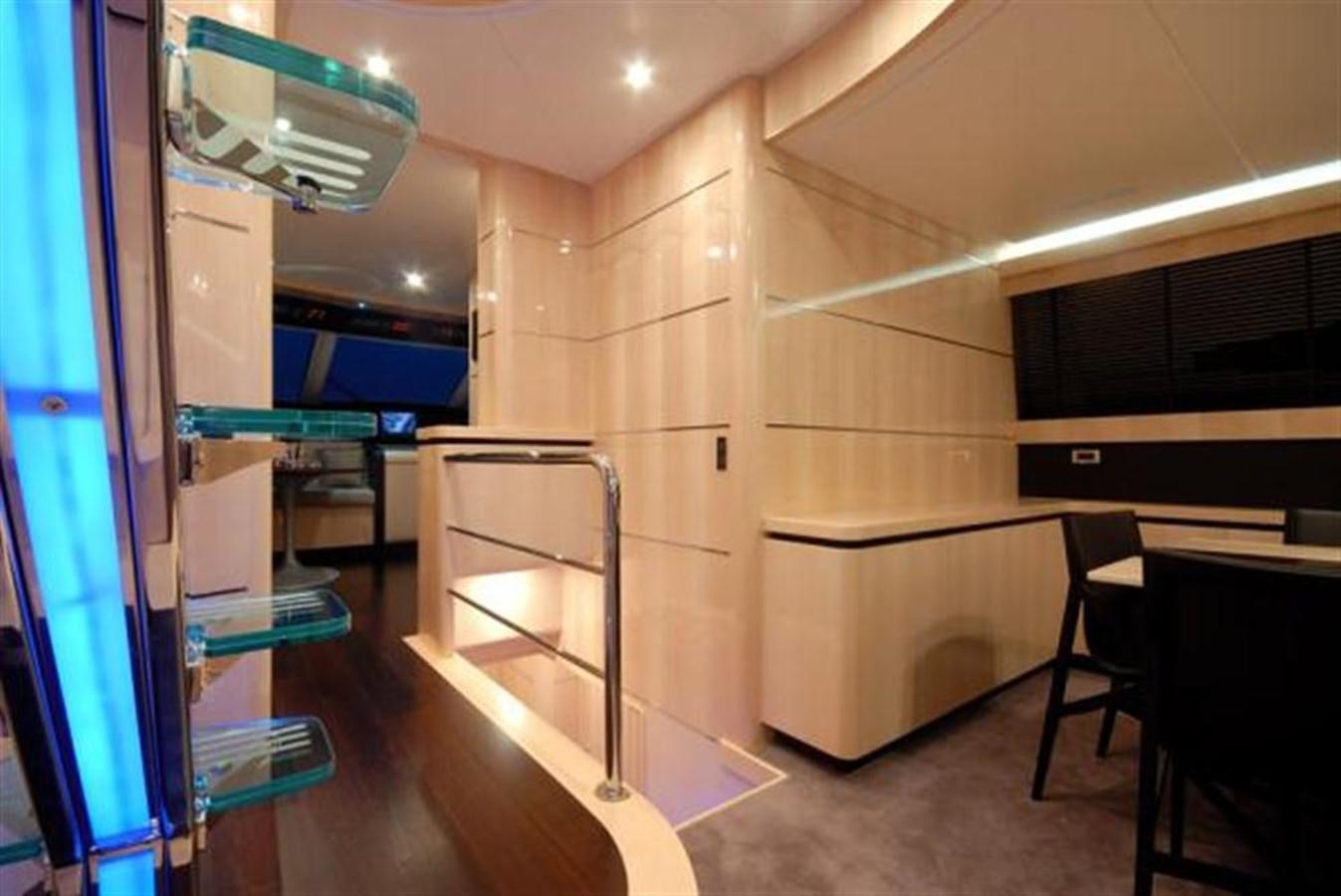 a room with a ladder and a desk aboard SANS SOUCI Yacht for Sale