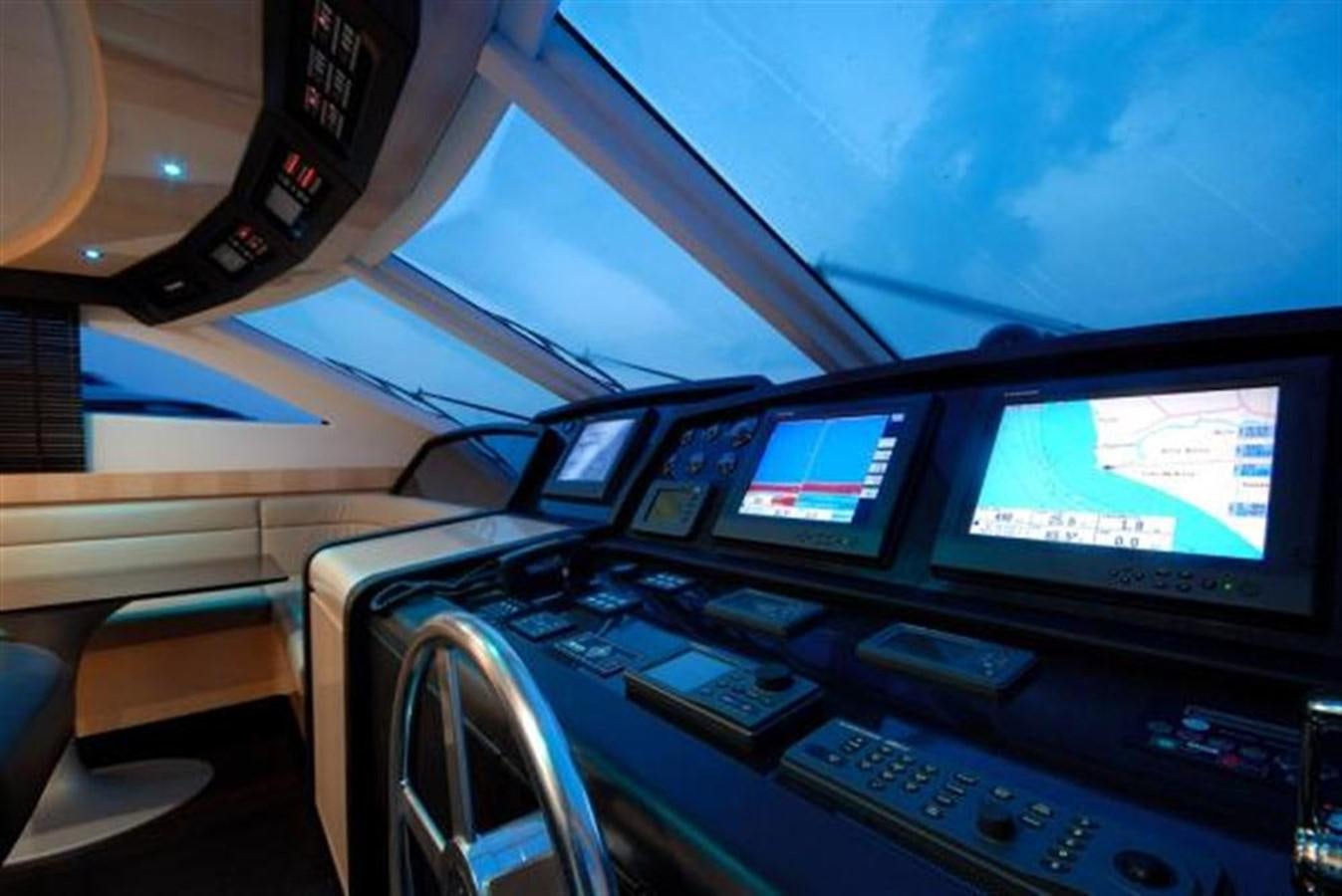 inside of an airplane aboard SANS SOUCI Yacht for Sale