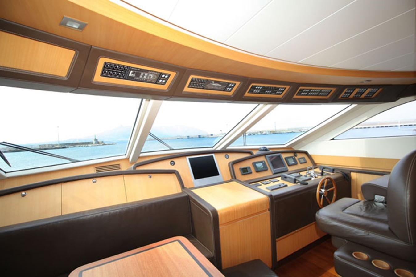 inside of a bus aboard CANADOS 86 Yacht for Sale