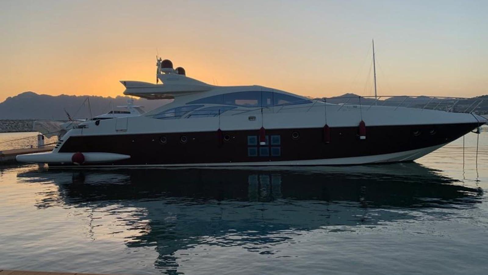 a boat on the water aboard MR LEO Yacht for Sale